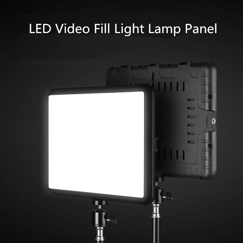 LED Video Panel Light for Stunning Studio Photography & Live Streaming – Complete Kit with Tripod