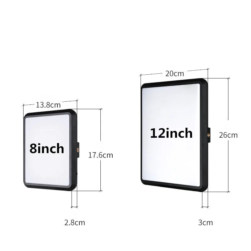 Professional LED Video Panel Light — Dual Size Creator Kit
