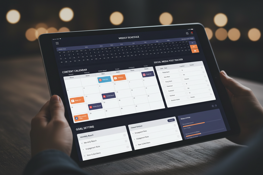 Digital Creator Planner — Content Planning Made Easy