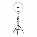 Professional ring light with tripod stand for content creators