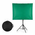 Green Screen Backdrop — Collapsible Chroma Key Background