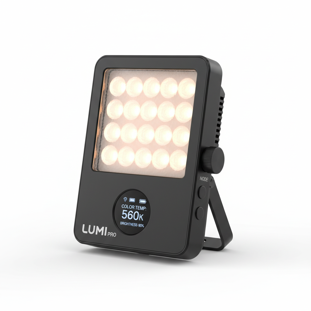 Portable LED Video Light Panel
