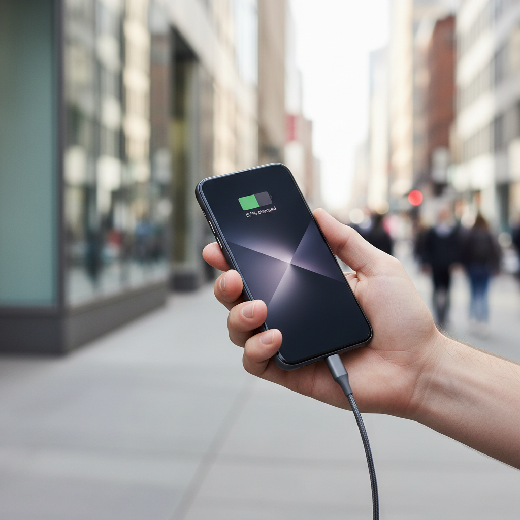 Slim Power Bank - Lifestyle