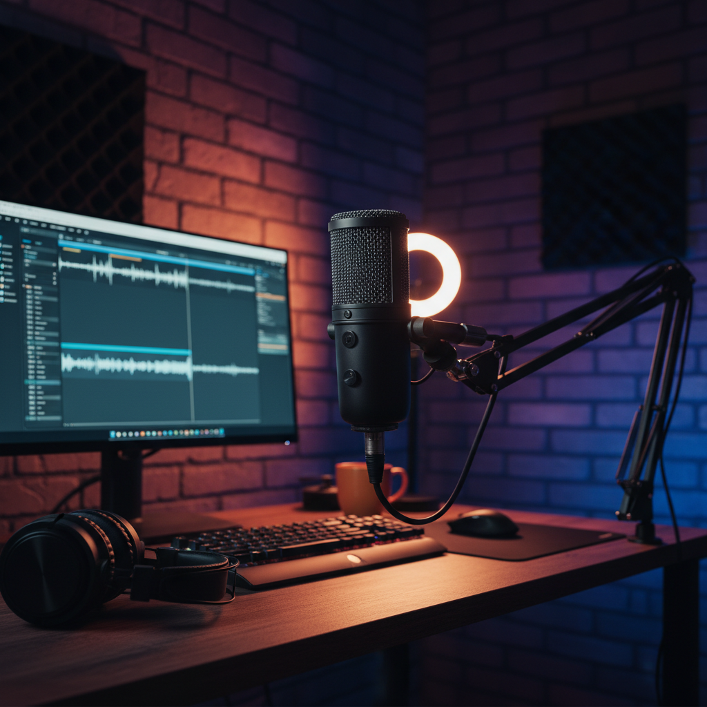 USB Microphone Lifestyle Shot