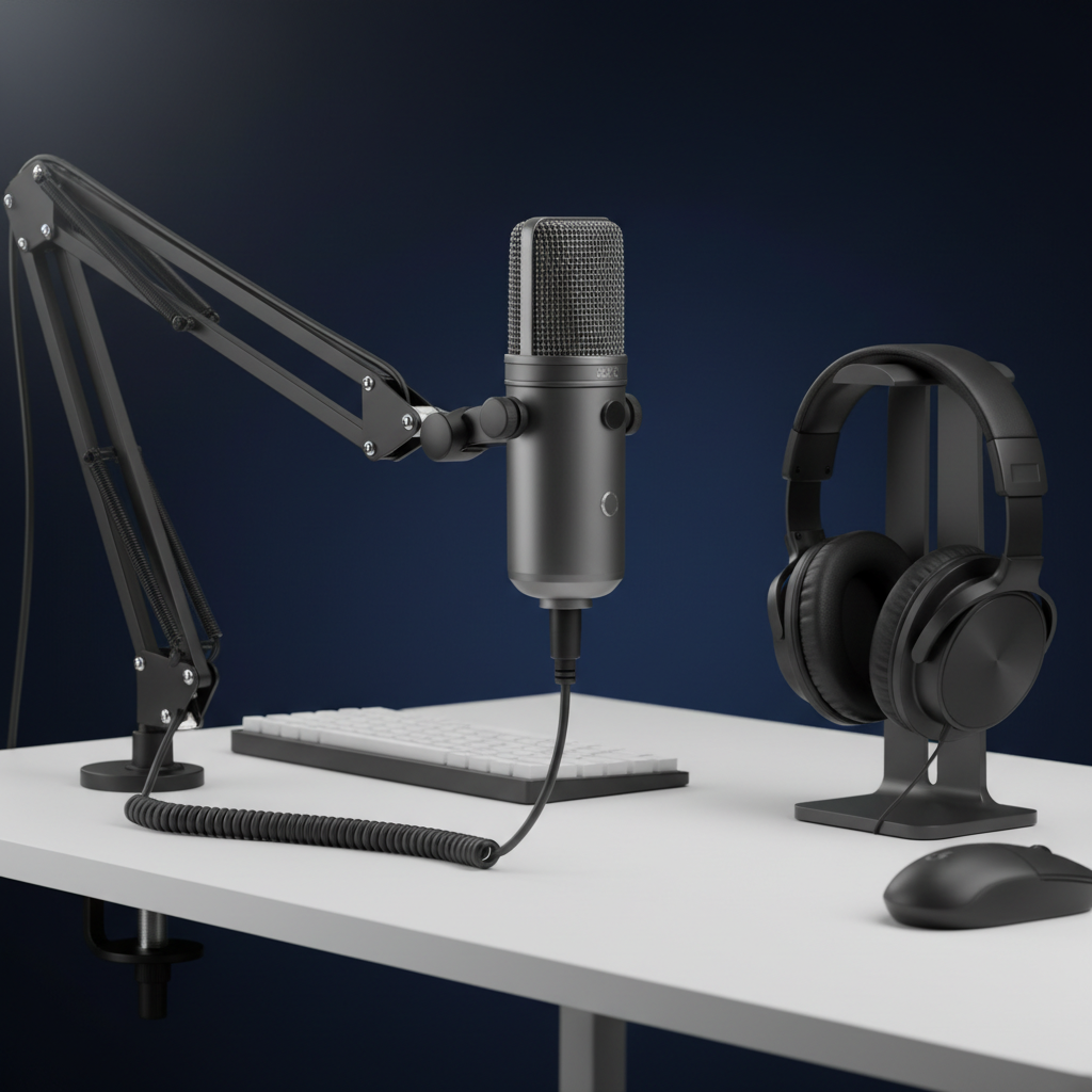 USB Microphone Product Shot